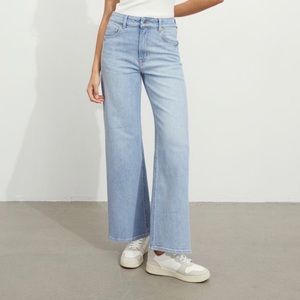 H&M Wide High Waisted Jeans